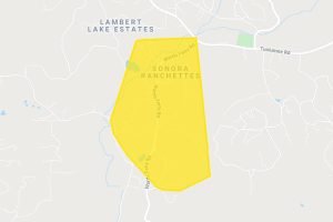 Power Outage in Sonora and East Sonora areas of Tuolumne County at 11 a.m.