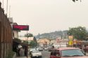 Smoky skies in downtown Sonora 8-19-21