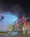 Fire at Hatler Mill Property on Big Hill Road