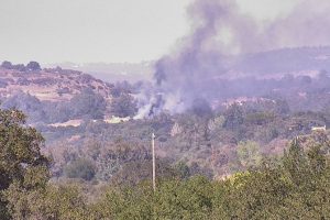 Fire in Burson area of Calaveras County