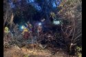 Fire near Wigwam Road in Jamestown near Twin Pines Mobile Home Park