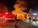 Fire at Hatler Mill Property on Big Hill Road