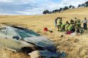 HWY 108 crash near Tulloch Dam Road where person was ejected from vehicle