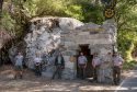 New sign at the Ahwahnee gatehouse in Yosemite National Park