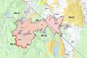 Final Tamarack Fire perimeter map
