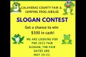 Calaveras County Fair & Jumping Frog Jubilee slogan contest flyer