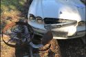 Crash and arrest site in Jamestown