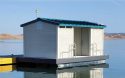 Floating restrooms