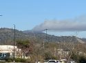 Prescribed burn near Mt. Provo visible from Ponderosa Hills