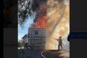 RV fire in Tuolumne
