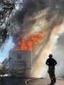 RV fire in Tuolumne