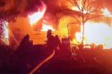 Residential structure fire in the 19000 block of Cedar Road in Sonora