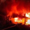 Residential structure fire in the 19000 block of Cedar Road in Sonora