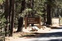 Tuolumne Meadows Campground sign in Yosemite
