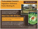 County Ordinance Meeting