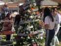 Summerville High students decorate a tree in downtown Sonora's Courthouse Park becomes Christmas Tree Lane