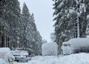 Snow up Highway 108