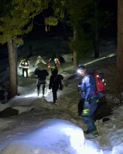 Firefighters Rescue Weekend Hikers At Pinecrest
