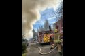 Fire in Sonora Estates Mobile Home Park