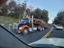 Logging Truck Accident on HWY 49 near Pedro Y construction in Sonora