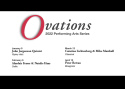 Ovations Originally Planned Season - Now Canceled