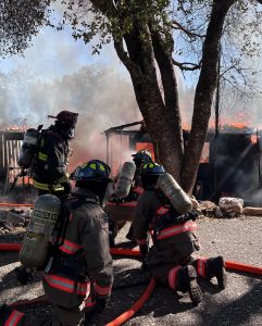 Tuolumne house fire on Skyline Road