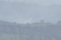 Vegetation fire in Lake Don Pedro area