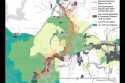 Map outlining Gold Rush Shared Use Path