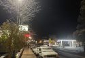 Overnight snow in downtown Sonora