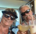 Margaret and John Egger on recent cruise