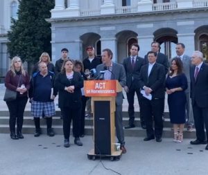 Assemblyman James Gallagher unveils ACT proposal on homelessness