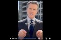 Gov. Gavin Newsom video address regarding rebates for high gas prices