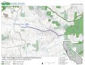 Map of the !284 Pine Ridge-Summit Fuelbreak Maintenance in Calaveras County