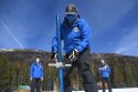 March 1, 2022 snow survey at Phillips Station