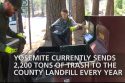 Yosemite National Park Zero Landfill Initiative