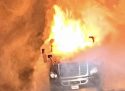 Big Rig Truck Fire Extinguished In Valley Springs