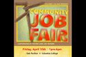 Community Job Fair flyer