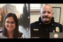 Dore Bietz with Tuolumne County Office of Emergency Services, Chief Nick Casci TCU Cal Fire Unit Chief-Tuolumne County Fire Chief