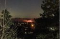 Fire on Shaws Flat Road - Photo by Karen Jensen