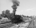Sierra No. 34 in Oakdale (1970) -photo courtesy of CA State Railroad Museum