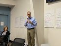 Darrell Slocum speaks at Housing Collaborative Meeting