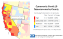 Source: CDC Community Transmission in US by County