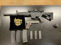 Guns seized in burglary investigation