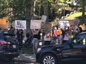 Pro-choice rally at Sonora's Courthouse Park