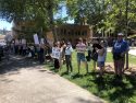 Pro-choice rally at Sonora's Courthouse Park
