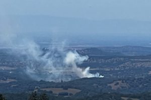 Jamestown fire on Karlee Lane