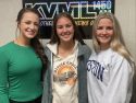 Miss Calaveras Contestants 2022 Left to Right- Paytin Curran, Brooklyn Galligan, Jillian Nord
