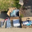 Stolen packages found at suspect's residence