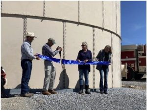 Sheep Ranch Community Celebrates New Water Tank