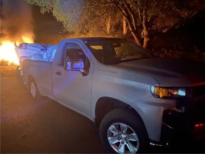 Stolen Truck and Drug Arrest